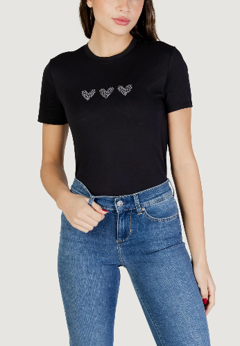 Resim Only Onlarıana Lıfe S/S O-Neck Box Top Jrs Kadın T-shirt 15343771