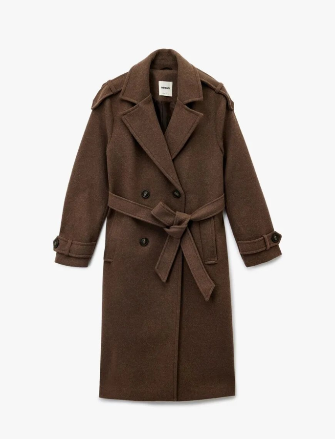 Resim Koton Kadın Mont 6WAK00236EW