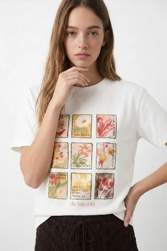 Resim QUZU Kadın T-shirt