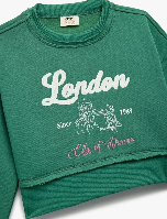 Resim Koton Kız Çocuk Sweat 6WKG10178AK
