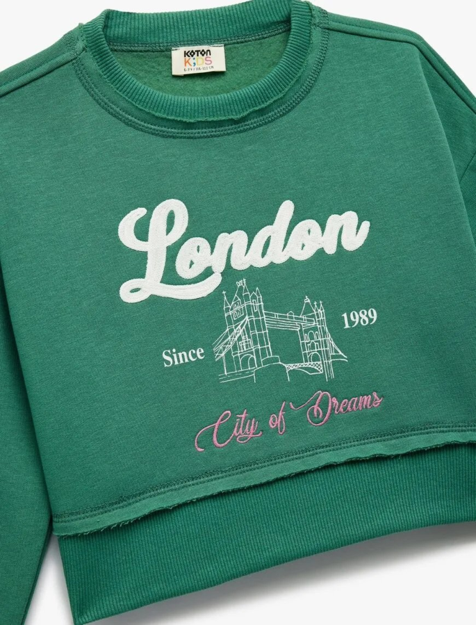 Resim Koton Kız Çocuk Sweat 6WKG10178AK