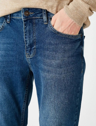 Resim Koton Brad Erkek Jean Pantolon 6Sam40062Nd