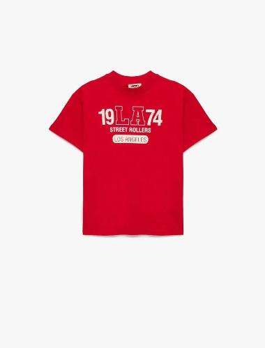 Resim Koton Erkek Çocuk T-shirt 6SKB10270TK