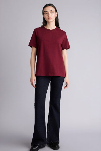 Resim Defacto Kadın T-shirt A9428AX/BR115