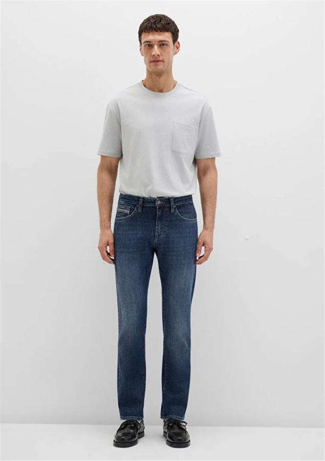 Resim Mavi Marcus Erkek Jean Pantolon M0035190670