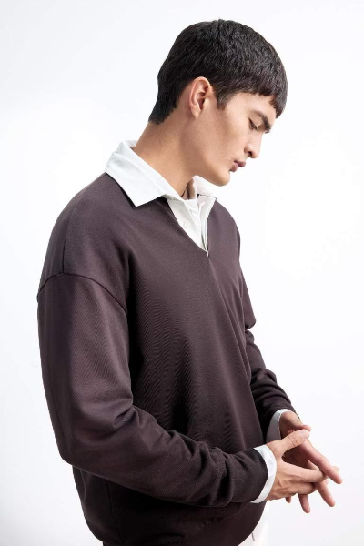 Resim Defacto Erkek  Sweat E6523AX/BN337