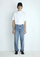 Resim Mavi Mitte Erkek Jean Pantolon M0010101-83591