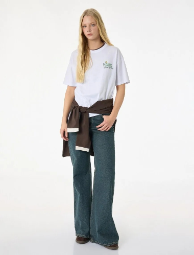 Resim Koton Kadın T-shirt 6SAL10114IK