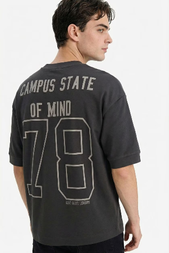 Resim Defacto Erkek T-shirt F8143AX/AR221