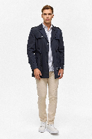 Resim Süvari Slim Kalıp Erkek Trençkot MN2008700522