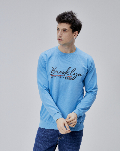 Resim Paul&More Erkek Sweat Brooklyn 0 Yaka 2 İp