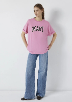 Resim Mavi Kadın T-shirt M1600843-71063