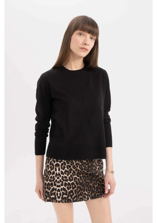 Resim Defacto Kadın  Kazak C0058AX/BK27