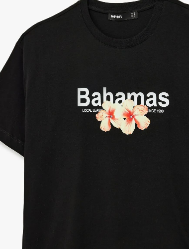 Resim Koton Kadın T-shirt 6SAK50041EK