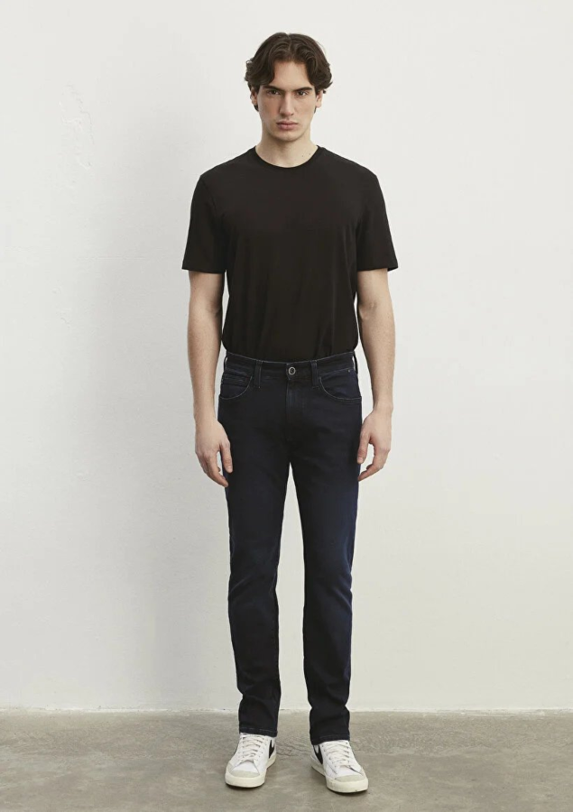Resim Mavi Marcus Erkek Jean Pantolon M0035186541
