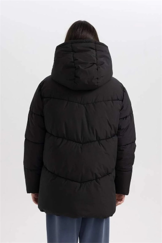 Resim Defacto Kadın  Mont A1553AX/BK81