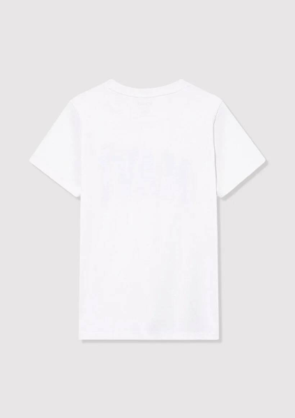 Resim Mavi Logo Erkek Çocuk T-Shirt M6610030-620