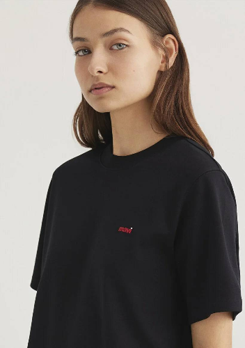 Resim M1612122-900 Mavi Kısa Kol Kadın T-Shirt