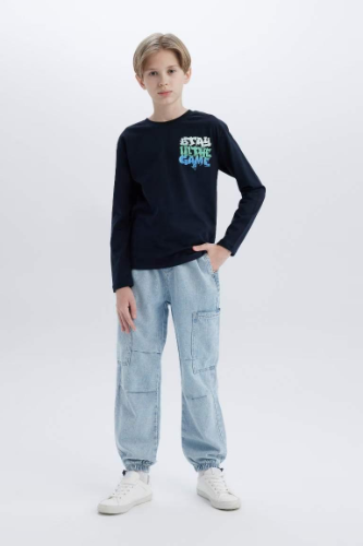 Resim Defacto Erkek Çocuk  Sweat D7698A8/NV146