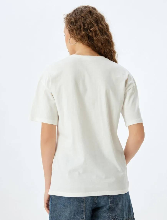Resim Koton Kadın T-shirt 5SAL10022IK