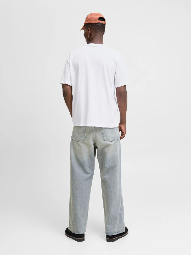 Resim Jack & Jones Jormeadows Mınımal Tee Ss Crew Neck Erkek T-shirt 12283630