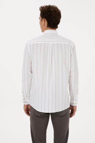 Resim U.S. Polo Assn. Sebastıan025K Erkek Dokuma Gömlek 2234519