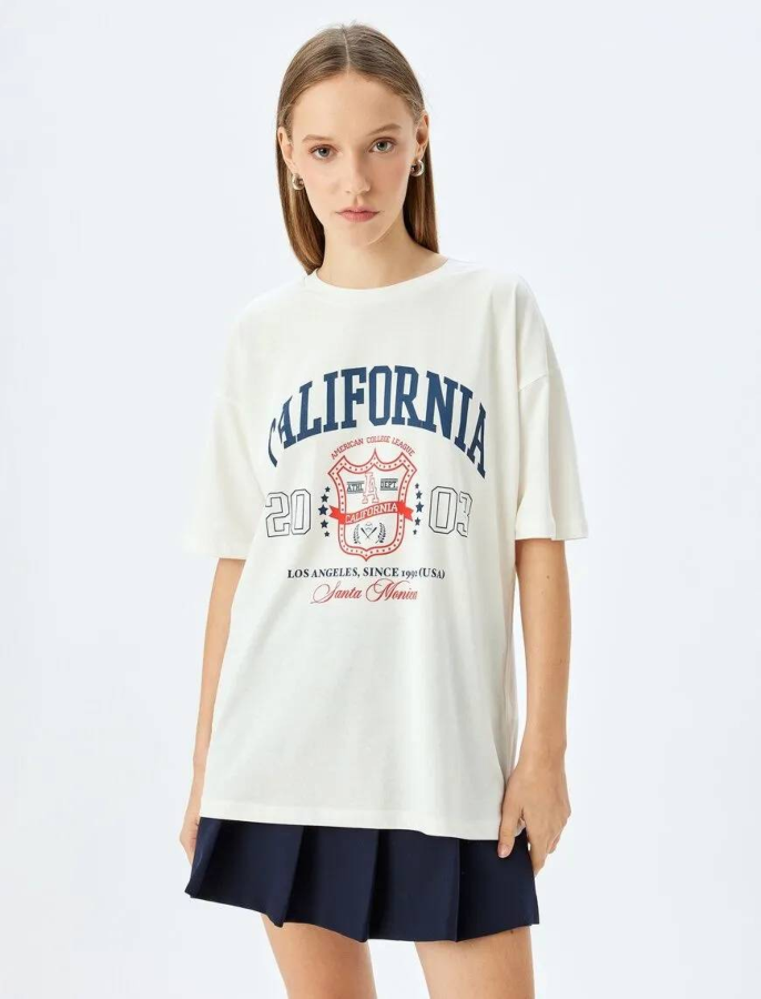 Resim Koton Kadın T-shirt 5SAL10113IK