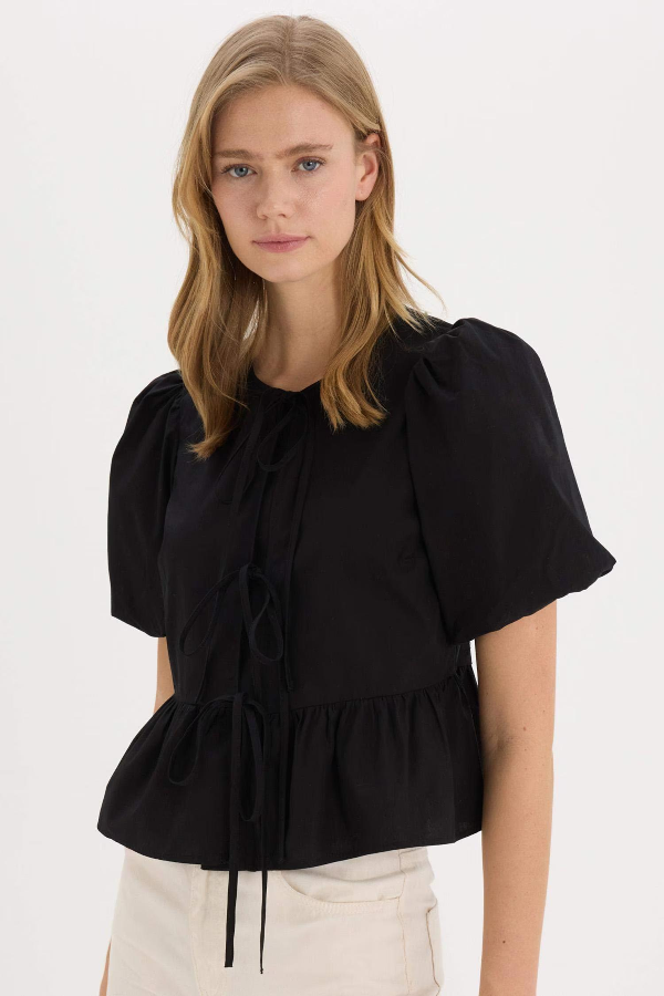 Resim Defacto Kadın  Bluz E2669AX/BK81