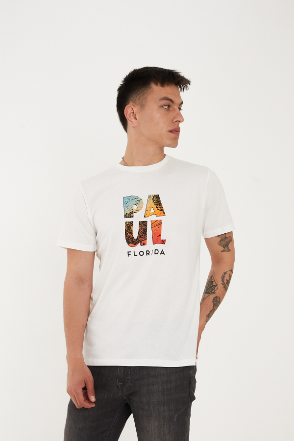 Resim Paul&More T-002 Florida Erkek T-Shirt