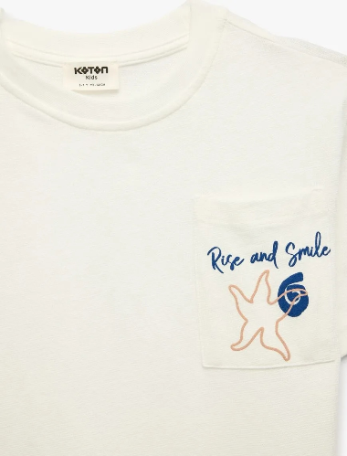 Resim Koton Erkek Çocuk T-shirt 6SKB10089TK