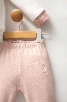 Resim U.S. Polo Assn Bebek Kız Bebek Sweat Takım USB2743