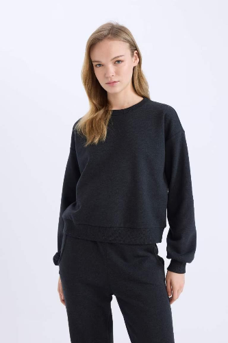 Resim Defacto Kadın  Sweat Takım D8022AX/AR191