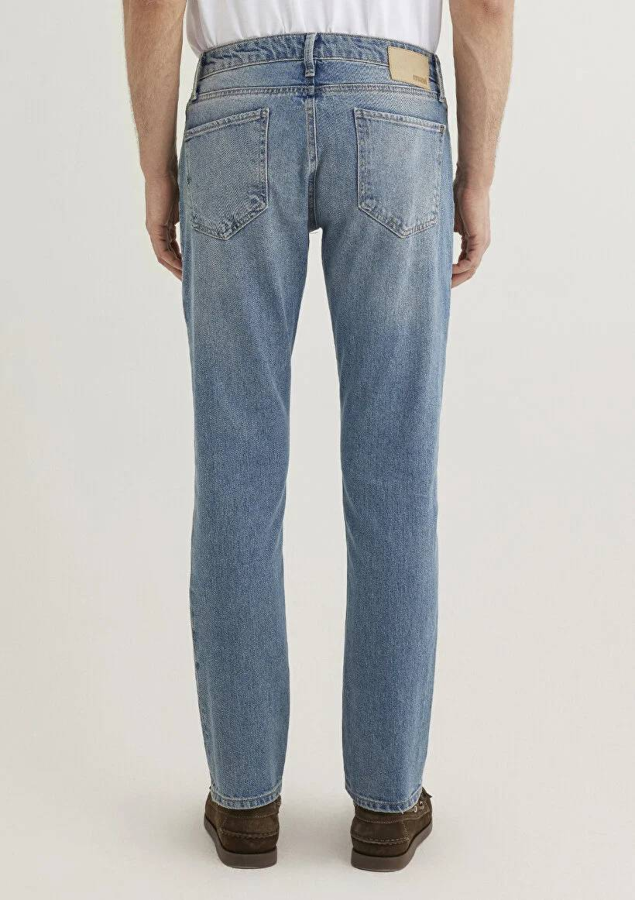 Resim Mavi Jake Erkek Jean Pantolon M0042285360