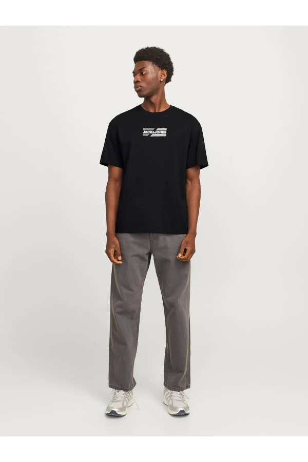Resim Jack & Jones Jjecorp Graphıc Tee  Ss O-Neck Noos Erkek T-shirt 12268415