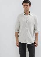 Resim Mavi Erkek Uzun Kol Gömlek M0211856-82498