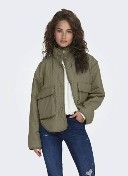 Resim Only Onljina L/S Stitch Jacket Cc Pnt Kadın Mont 15351201