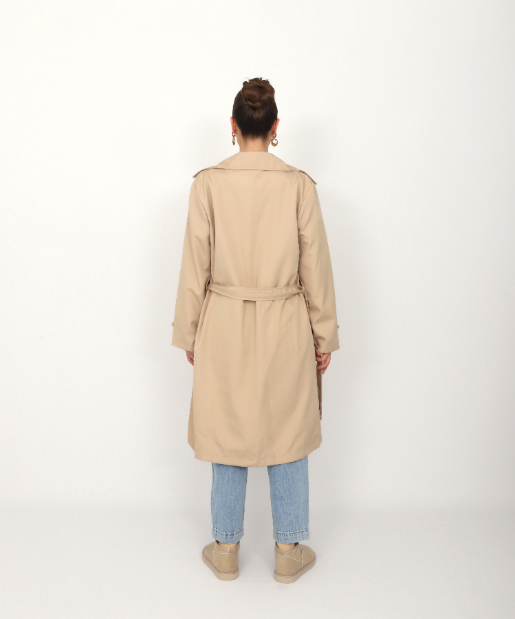 Resim Yenikoza Kadın Pardesü / Trençkot