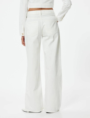 Resim Koton Kadın Jean Pantolon 4SAL40391MD