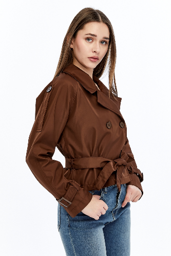 Resim Yenikoza Kadın Pardesü / Trençkot