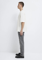 Resim Mavi Erkek T-shirt M0613148-70057