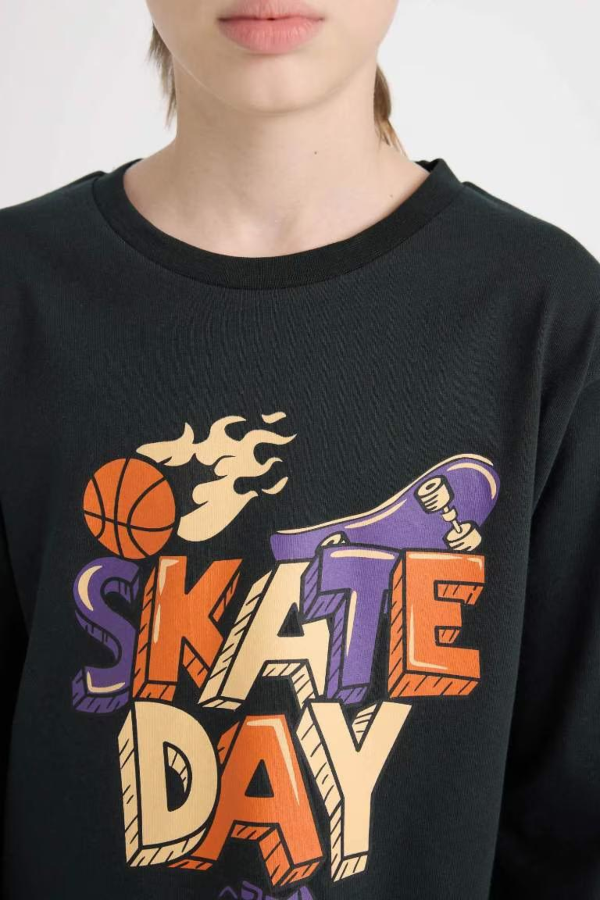 Resim Defacto Erkek Çocuk  Sweat Takım D5214A8/BK53