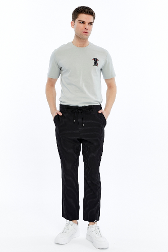 Resim Paul&More Erkek Kanvas Pantolon Valeo Çizgili