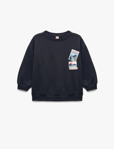 Resim Koton Erkek Bebek Sweat 6WMB10036TK