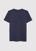 Resim Mavi Logo Baskılı Erkek Çocuk T-Shirt M6610030-82318