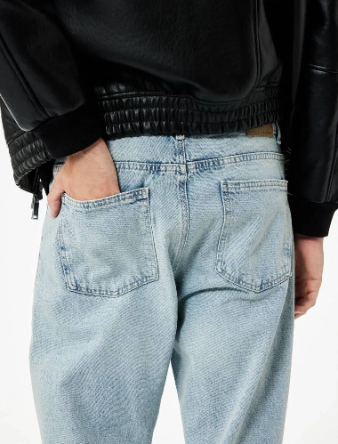Resim Koton Erkek Jean Pantolon 6Wam40018Id