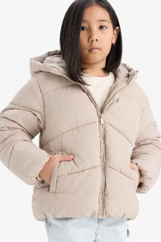 Resim Defacto Kız Çocuk  Mont C5389A8/ER37