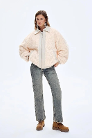 Resim QUZU Kadın Kaban