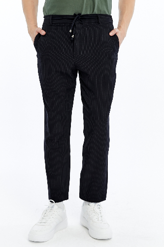 Resim Paul&More Erkek Kanvas Pantolon Valeo Çizgili