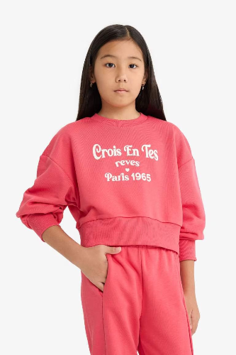 Resim Defacto Kız Çocuk  Sweat Takım F2727A8/RD351