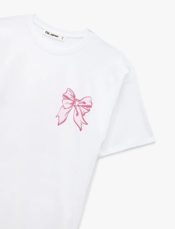 Resim Koton Kadın T-shirt 6SAL10046IK